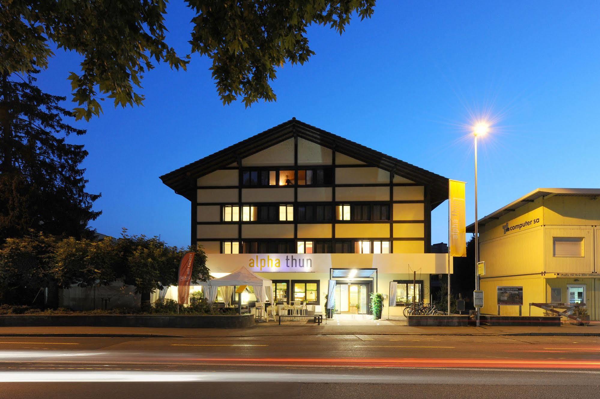 Hotel Alpha Thun Exterior foto