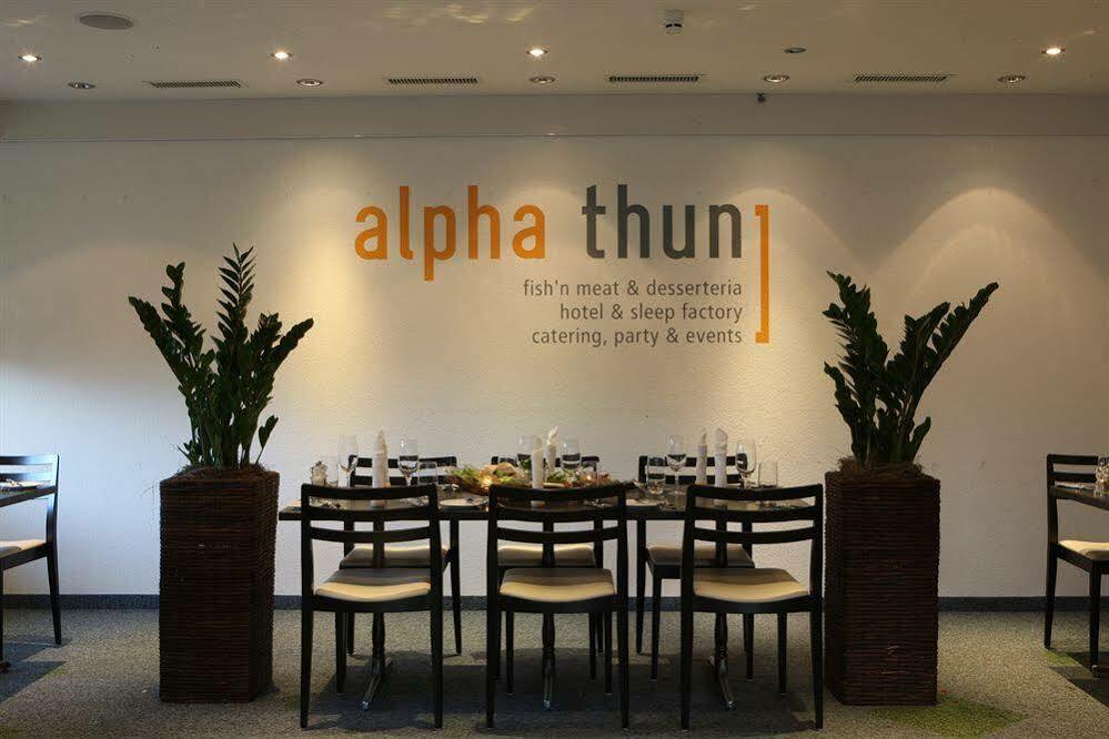 Hotel Alpha Thun Exterior foto